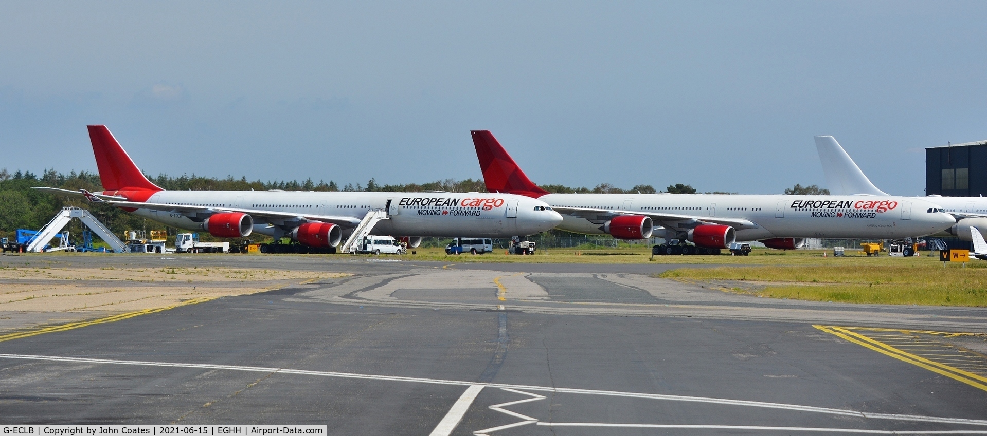 G-ECLB, 2006 Airbus A340-642 C/N 753, With G-ECLC