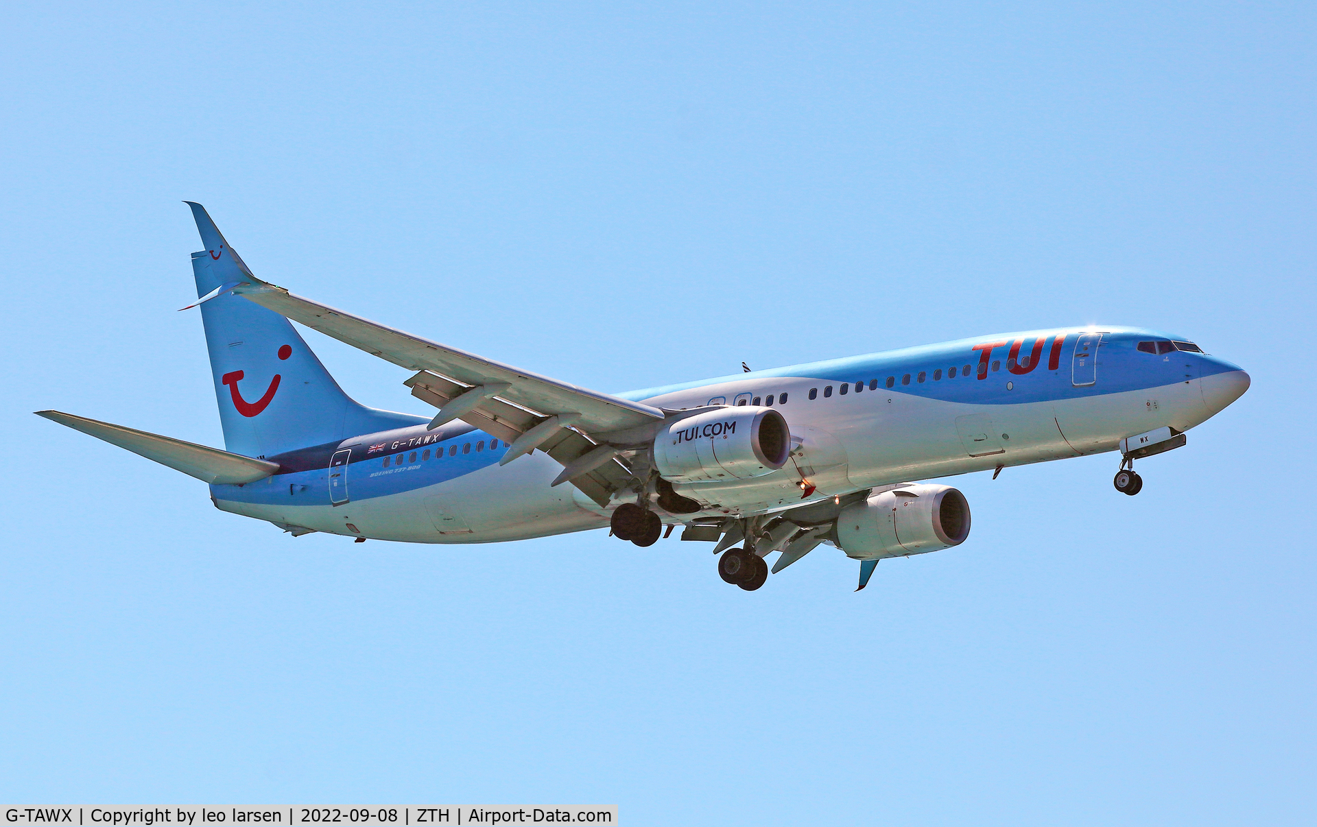 G-TAWX, 2013 Boeing 737-8K5 C/N 44272, Zakynthos 8.9.2022