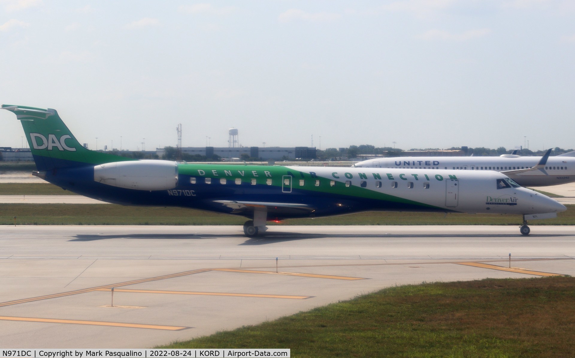 N971DC, 2004 Embraer ERJ-145LR (EMB-145LR) C/N 14500821, EMB-145LR