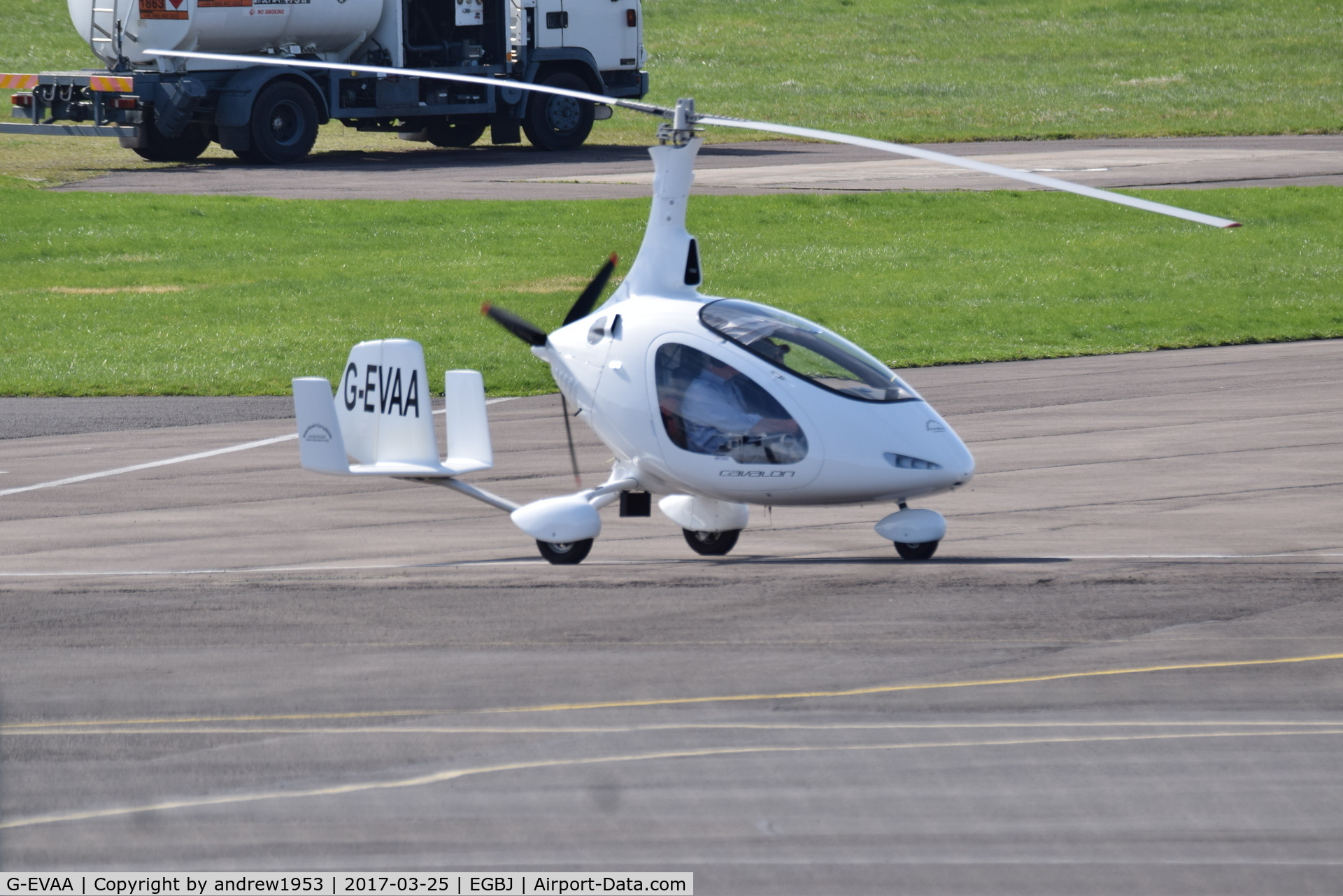 G-EVAA, 2015 RotorSport UK Cavalon C/N RSUK/CVLN/014, G-EVAA at Gloucestershire Airport.