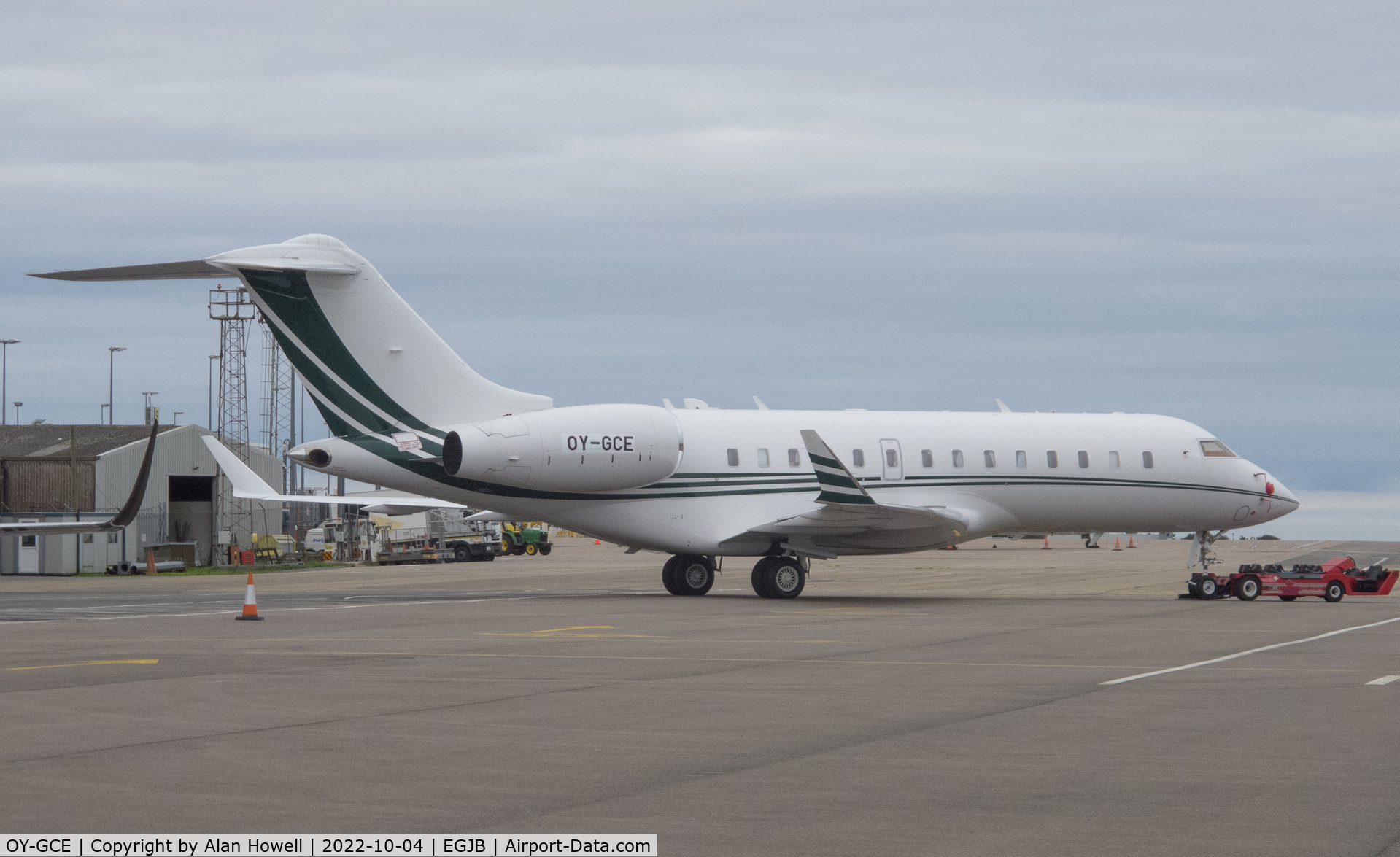 OY-GCE, 2013 Bombardier Global 5000 (BD-700-1A11) C/N 9584, Arrived at Guernsey marked as C-GBBA
