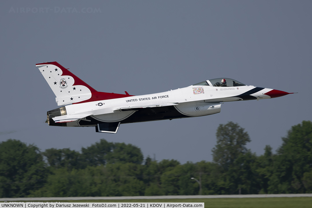 UNKNOWN, General Dynamics F-16C Fighting Falcon C/N Unknown, USAF Demo Team 