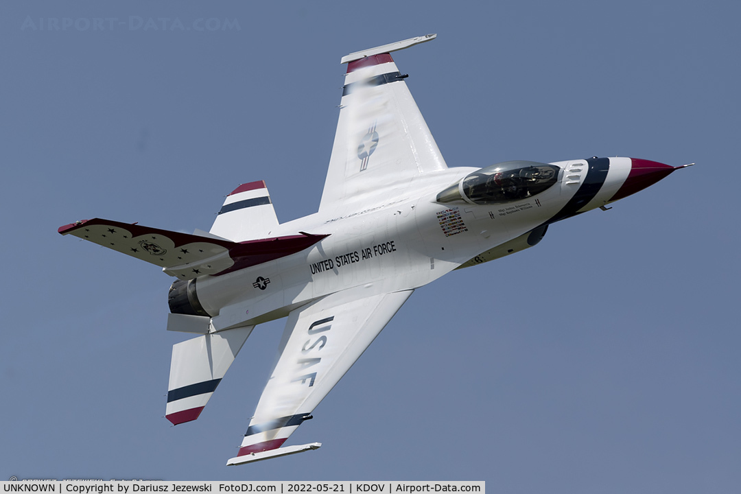 UNKNOWN, General Dynamics F-16C Fighting Falcon C/N Unknown, USAF Demo Team 