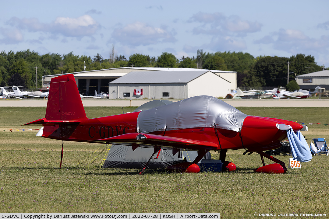 C-GDVC, 2012 Vans RV-10 C/N 40452, Vans RV-10  C/N 40452, C-GDVC