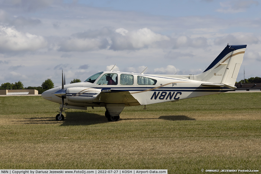 N8N, 1966 Piper PA-32-260 Cherokee Six C/N 32-817, Beech 95-B55 Baron  C/N TC-1995, N8NC