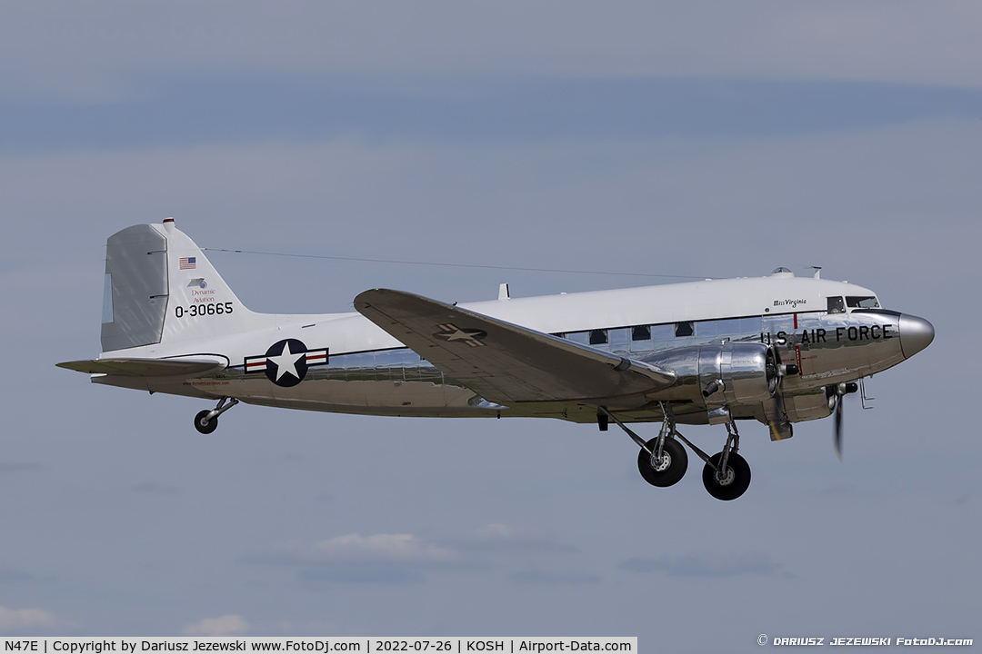 N47E, 1943 Douglas DC-3C (C-47A-60-DL) C/N 13816, Douglas DC-3C 