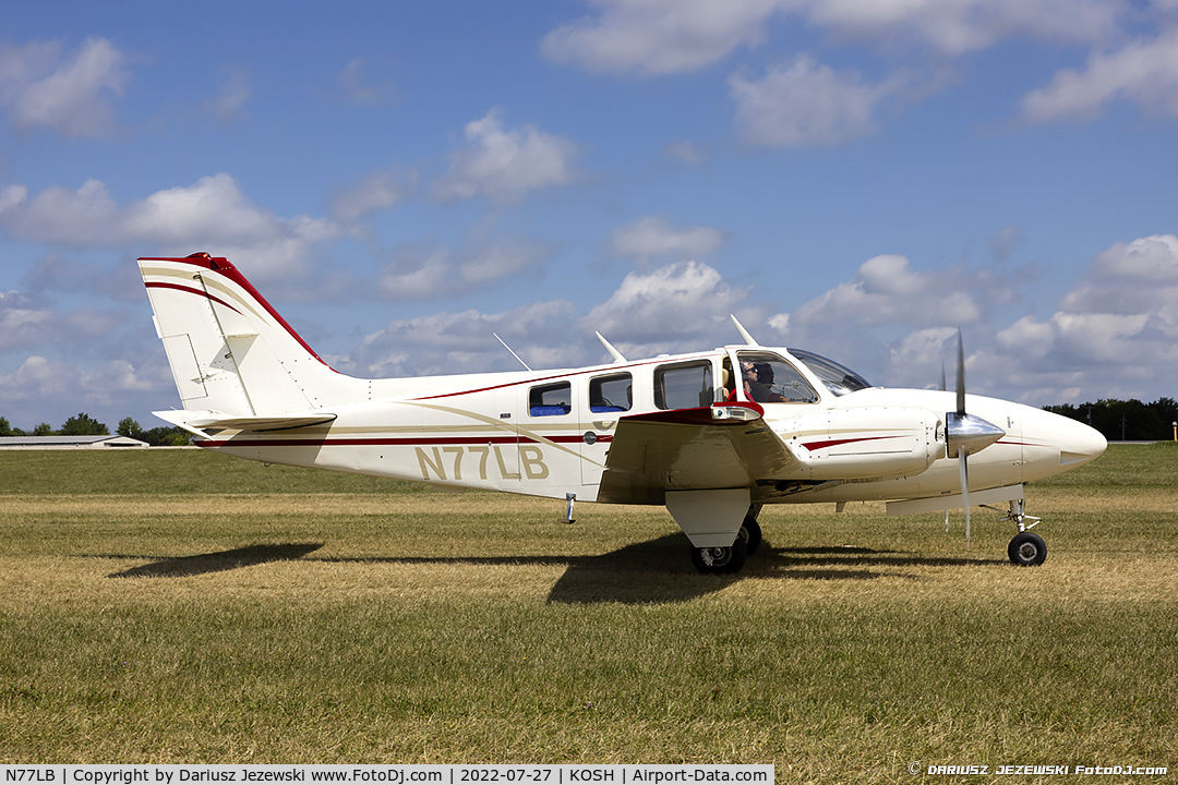 N77LB, 1974 Beech 58 Baron C/N TH-536, Beech 58 Baron  C/N TH-536, N77LB