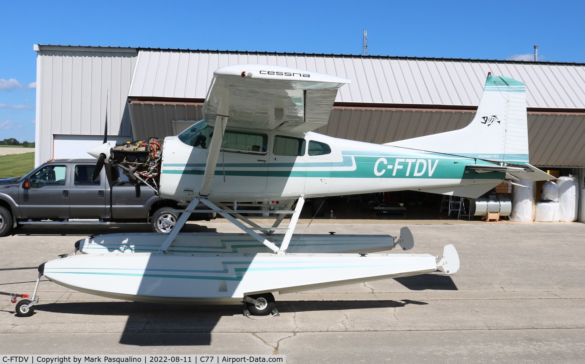 C-FTDV, 1974 Cessna A185F Skywagon 185 C/N 18502568, Cessna A185F
