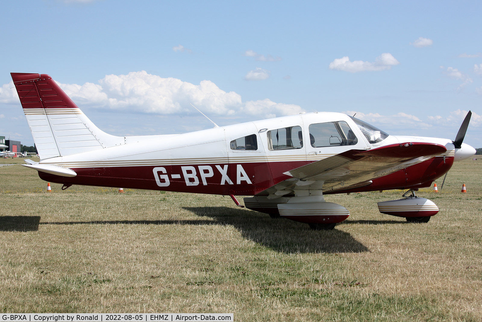 G-BPXA, 1983 Piper PA-28-181 Cherokee Archer II C/N 28-8390064, at ehmz