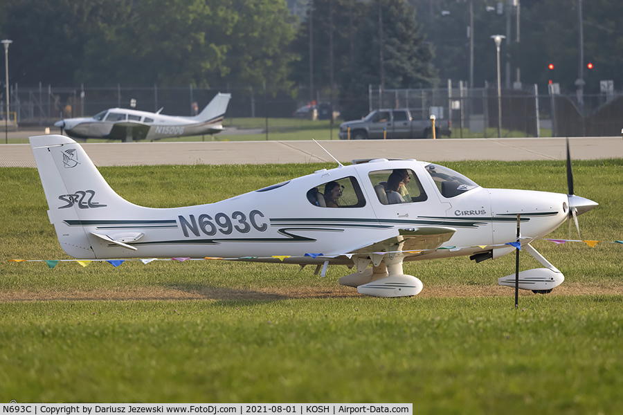 N693C, 2002 Cirrus SR22 C/N 0438, Cirrus SR22  C/N 438, N693C