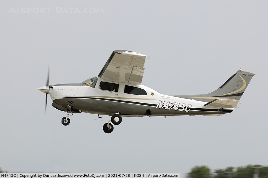 N4743C, 1979 Cessna T210N Turbo Centurion C/N 21063608, Cessna T210N Turbo Centurion  C/N 21063608, N4743C