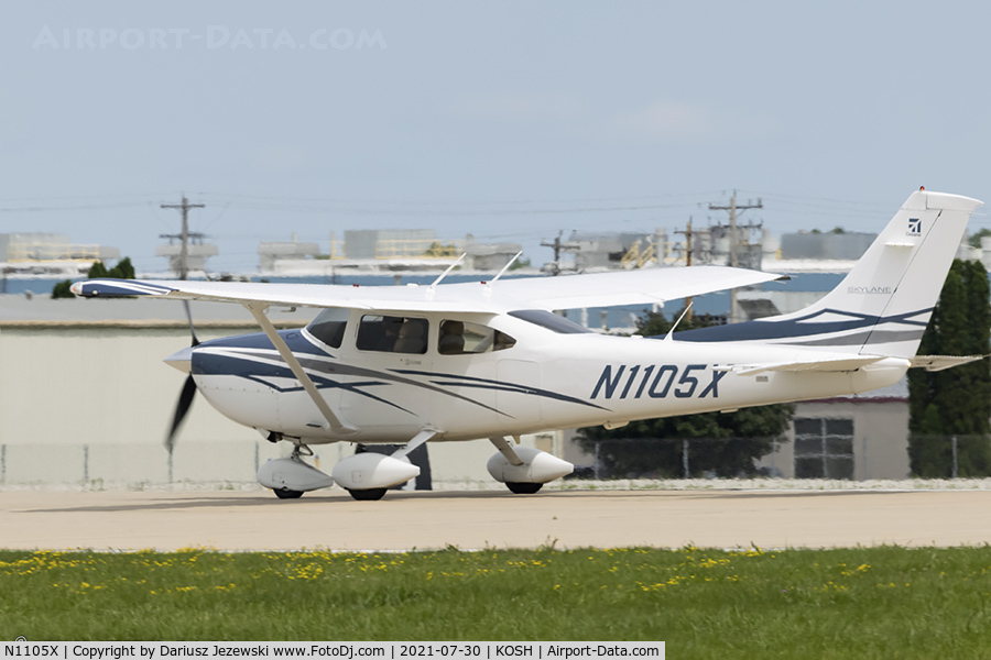 N1105X, 2007 Cessna 182T Skylane C/N 18281980, Cessna 182T Skylane  C/N 18281980, N1105X