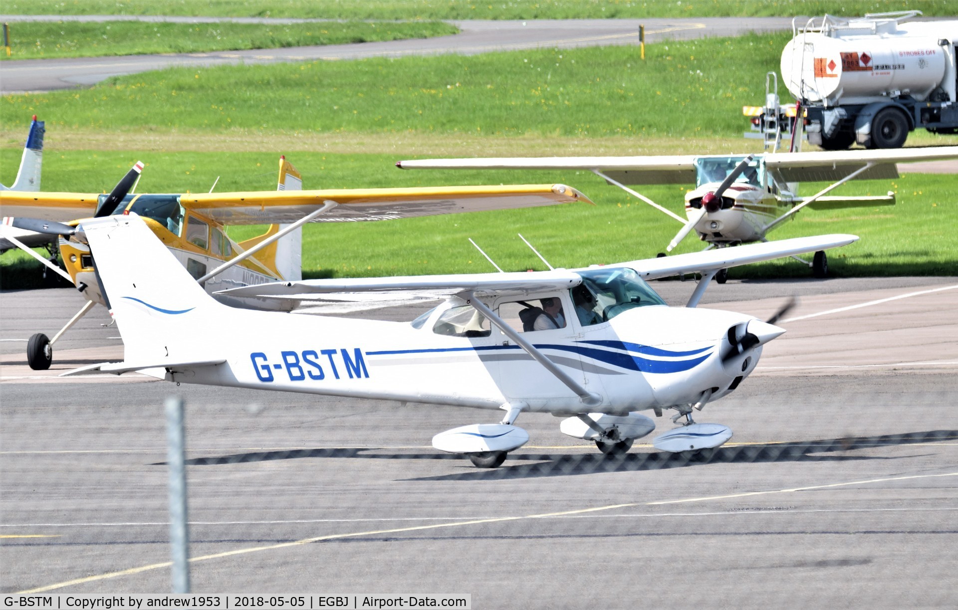 G-BSTM, 1972 Cessna 172L C/N 172-60143, G-BSTM at Gloucestershire Airport.