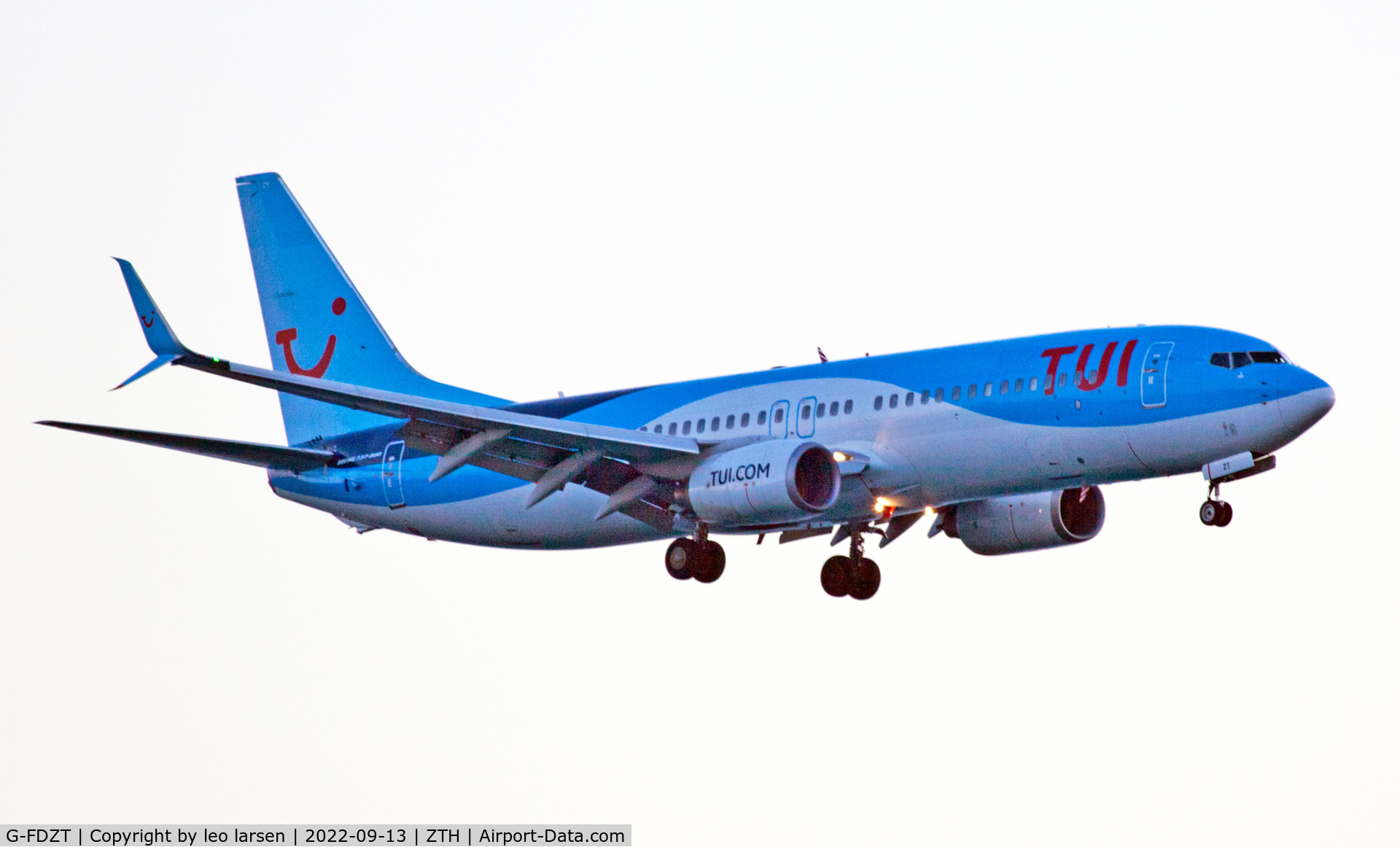 G-FDZT, 2011 Boeing 737-8K5 C/N 37248, Zakynthos 13.9.2022