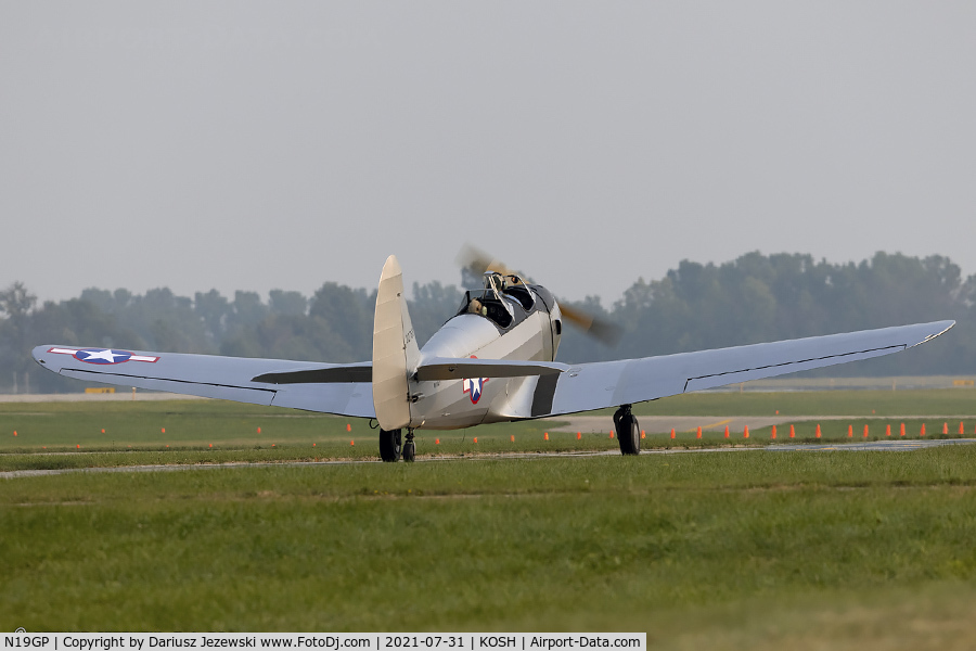 N19GP, 1942 Fairchild PT-19A C/N T42-1844, Fairchild PT-19A  C/N T421844, N19GP