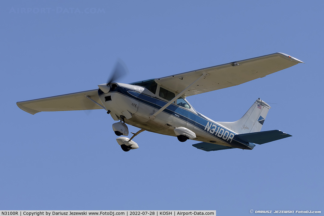 N3100R, 1967 Cessna 182K Skylane C/N 18258500, Cessna 182K Skylane  C/N 18258500, N3100R