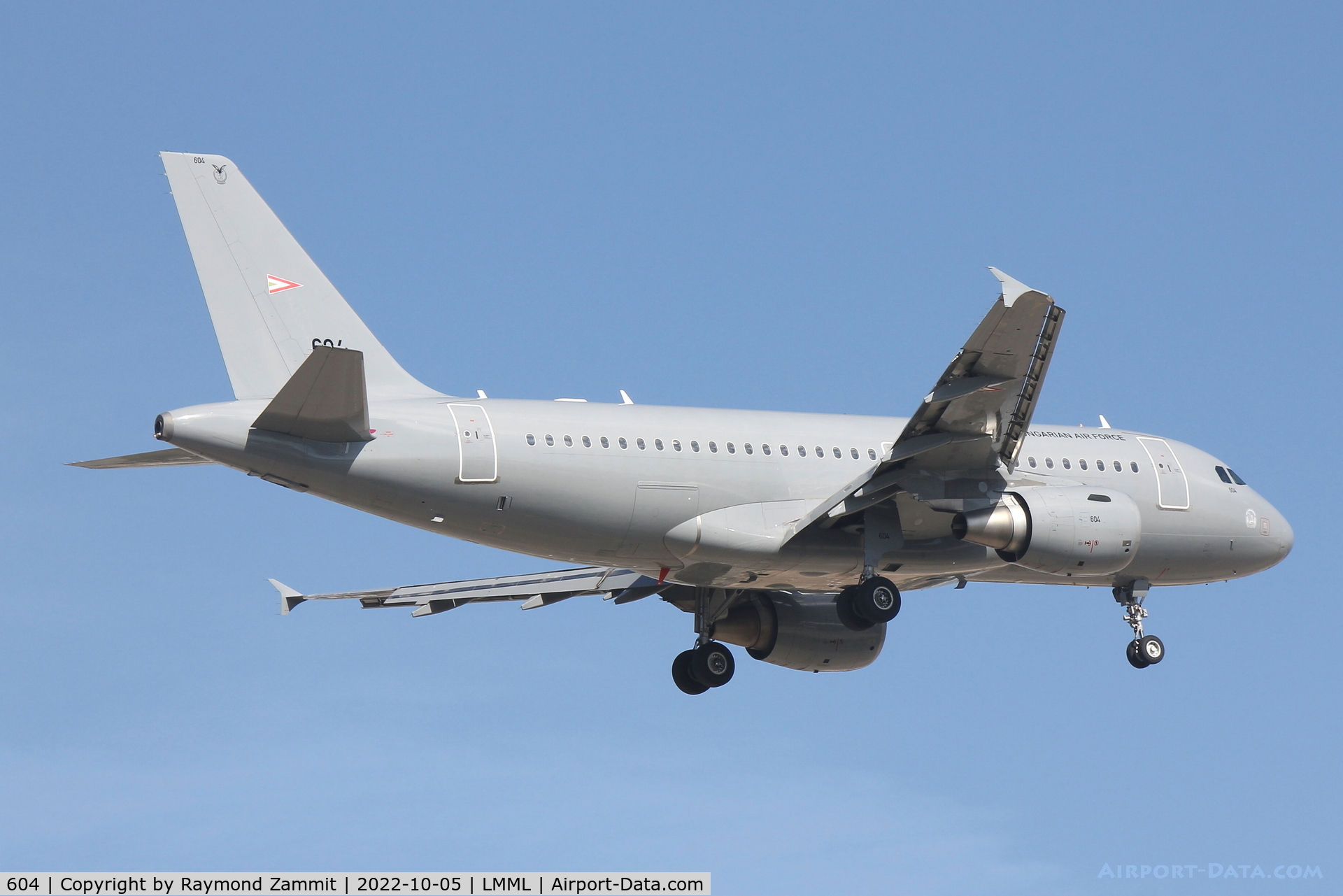 604, 2008 Airbus A319-112 C/N 3604, A319 604 Hungarian Air Force