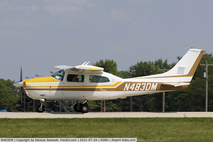 N483DM, 1975 Cessna T210L Turbo Centurion C/N 21060819, Cessna T210L Turbo Centurion C/N 21060819, N483DM