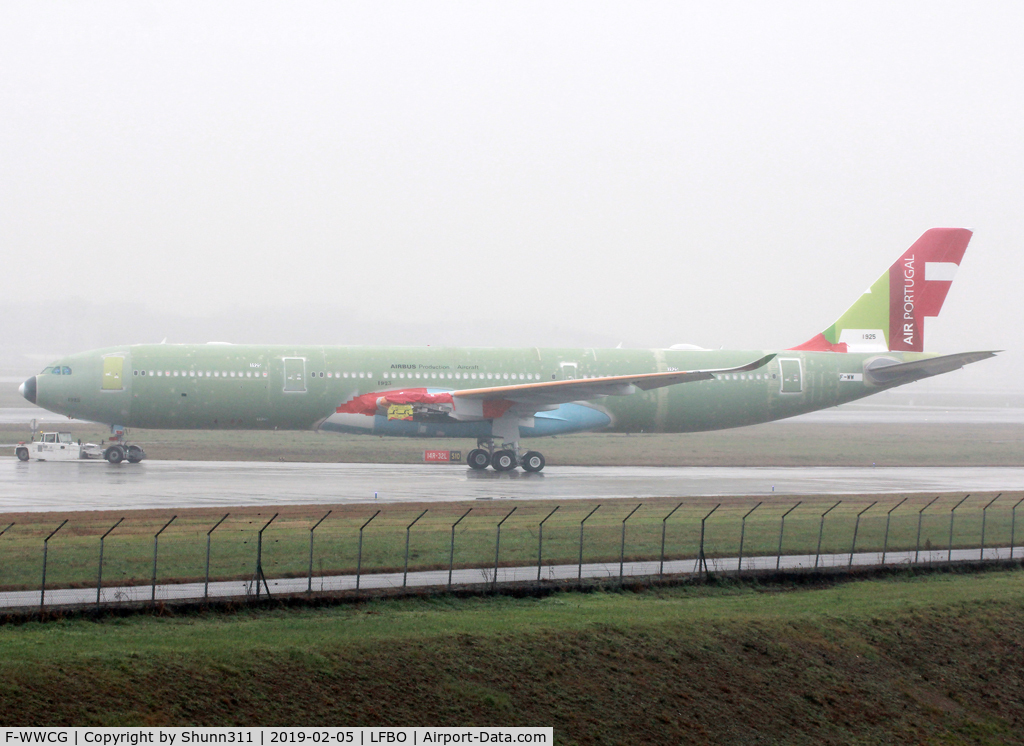 F-WWCG, 2019 Airbus A330-941 C/N 1925, C/n 1925 - For TAP Air Portugal - Airbus registration not yet assigned...