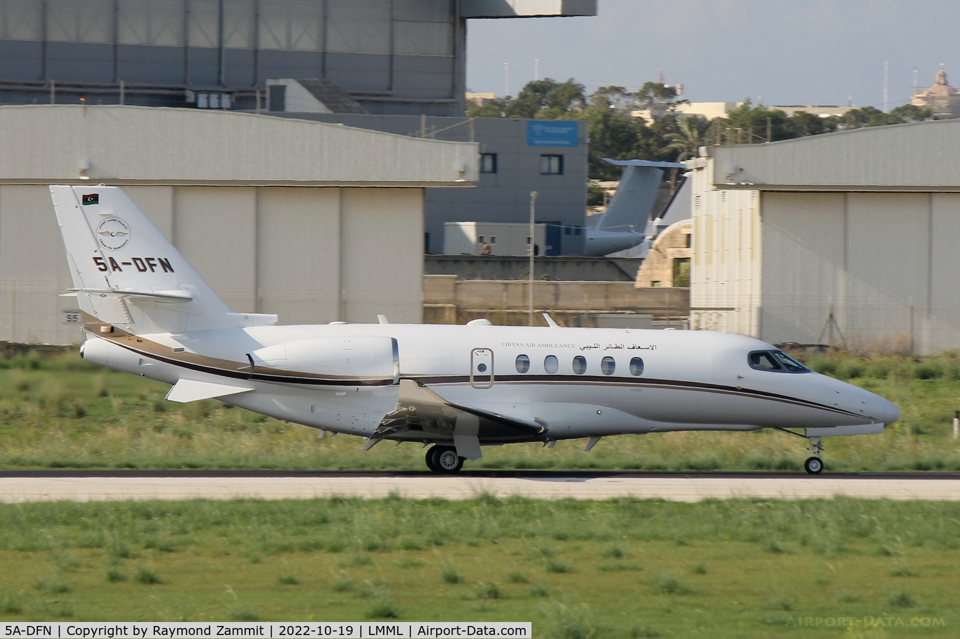 5A-DFN, Cessna 680A Citation Latitude C/N 680A-0248, Cessna 680A Citation Latitude 5A-DFN Libyan Air Ambulance