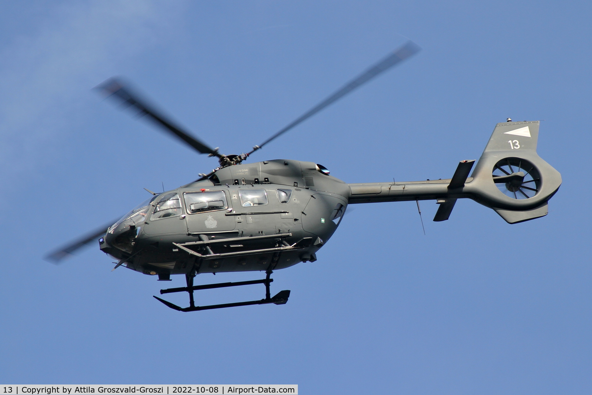 13, 2019 Airbus Helicopters H-145M C/N 20322, Balatonkenese Military resort, Hungary