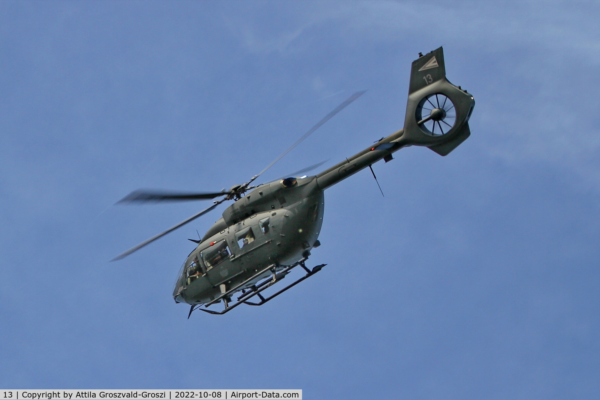 13, 2019 Airbus Helicopters H-145M C/N 20322, Balatonkenese Military resort, Hungary