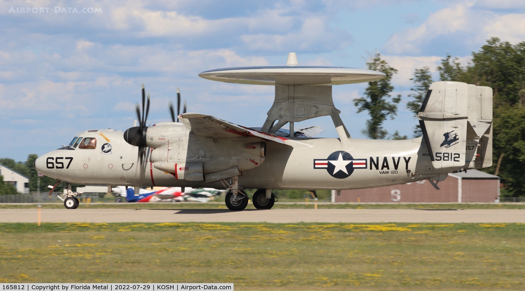 165812, Northrop Grumman E-2C Hawkeye 2000 C/N A183, OSH 2022