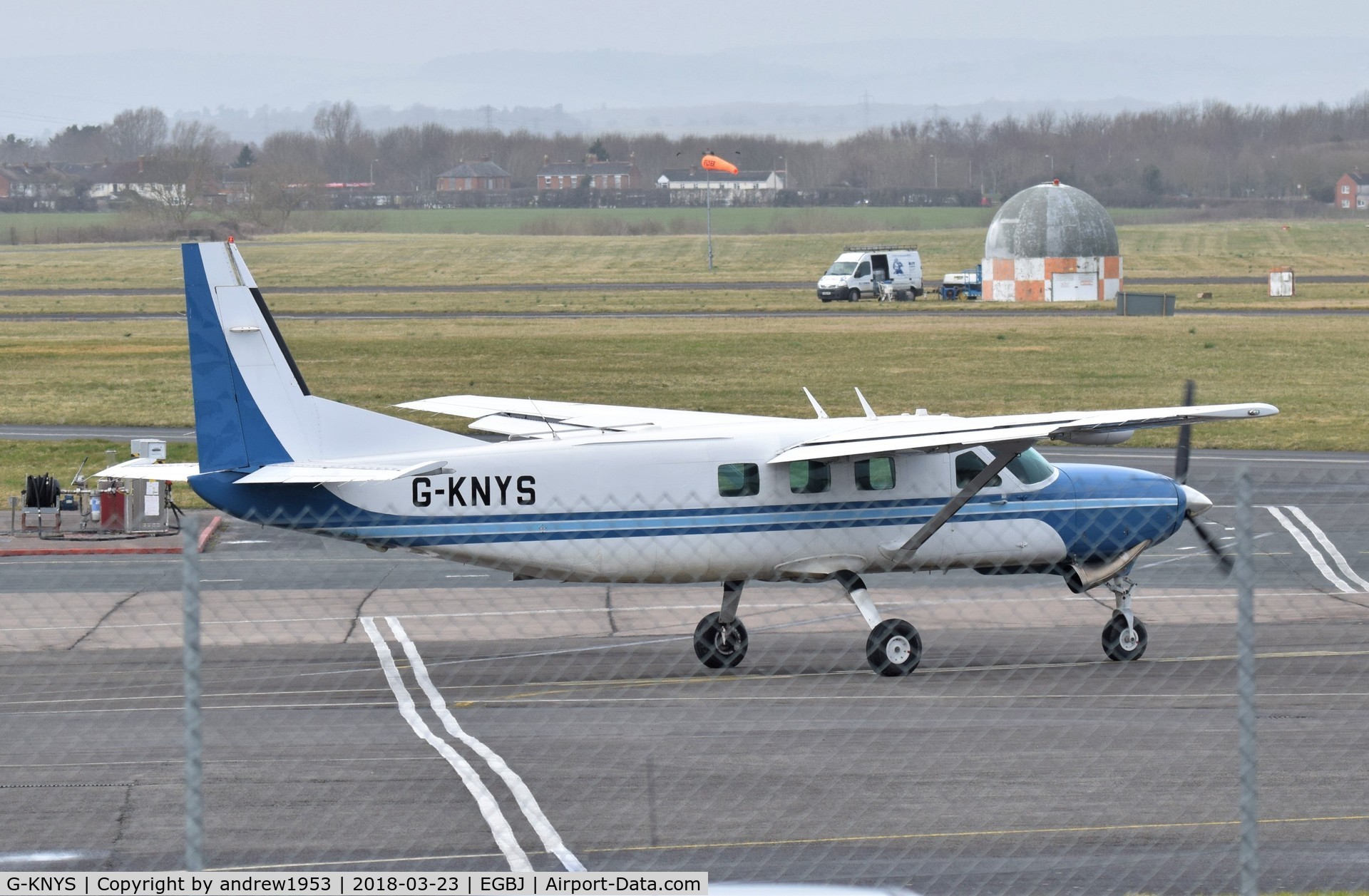G-KNYS, 2005 Cessna 208B Grand Caravan C/N 208B1146, G-KNYS at Gloucestershire Airport.