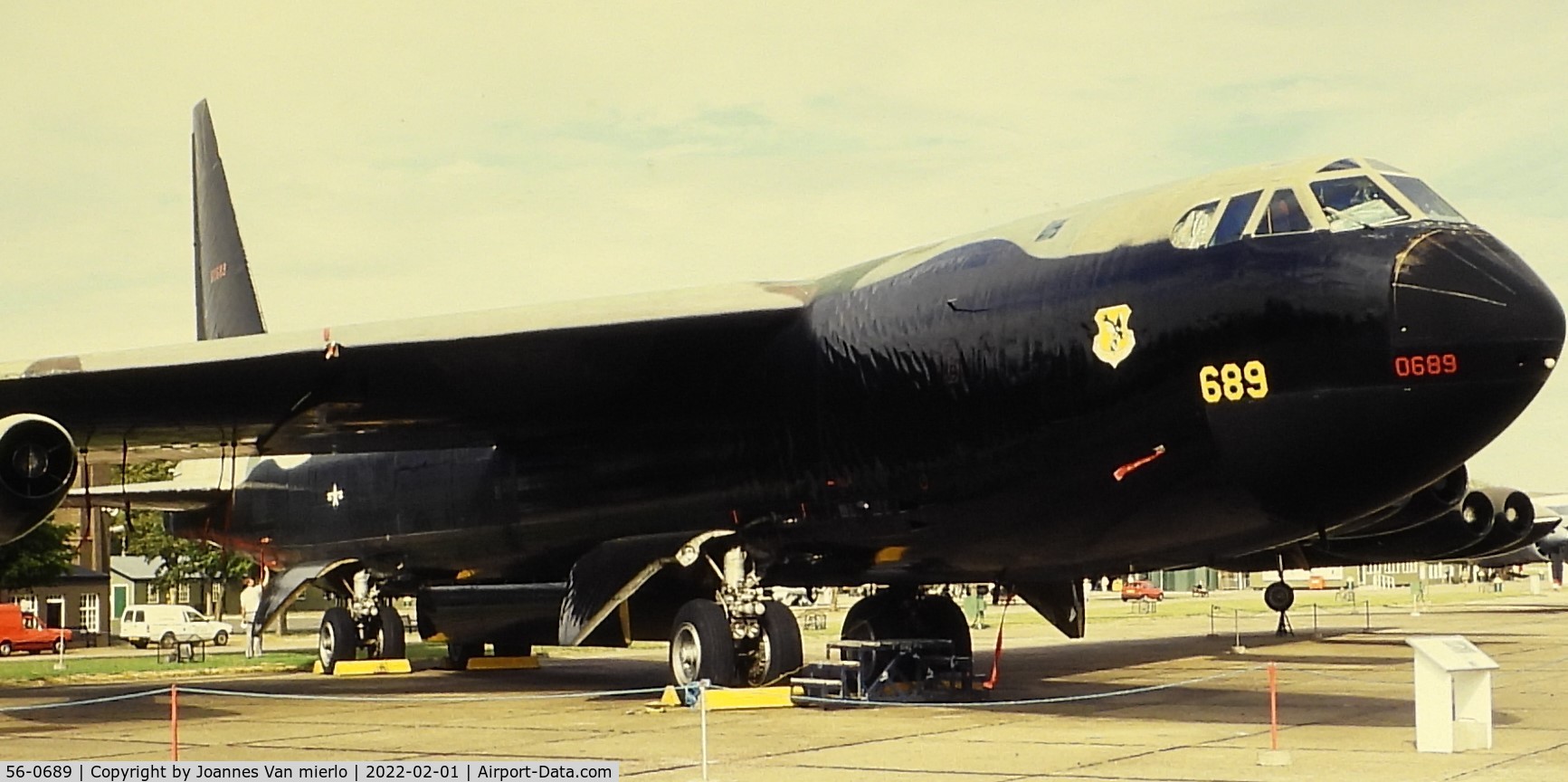 56-0689, 1956 Boeing B-52D Stratofortress C/N 464060, Slide scan