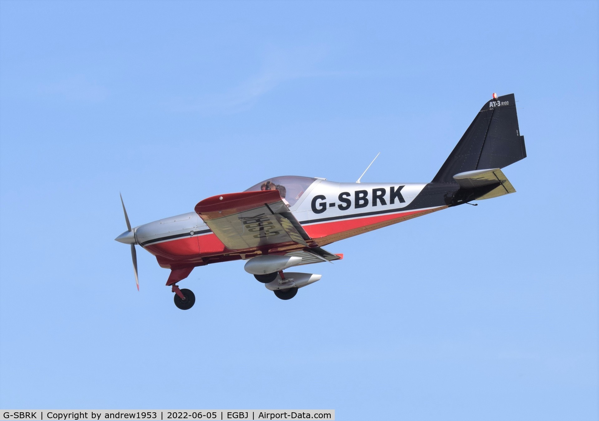 G-SBRK, 2007 Aero AT-3 R100 C/N AT3-021, G-SBRK at Gloucestershire Airport.