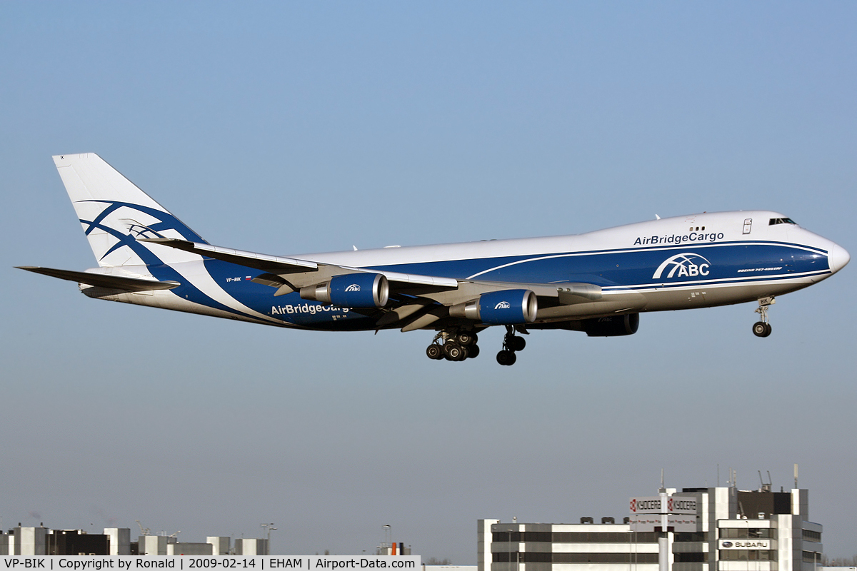 VP-BIK, 2008 Boeing 747-46NF/ER/SCD C/N 35421, at spl