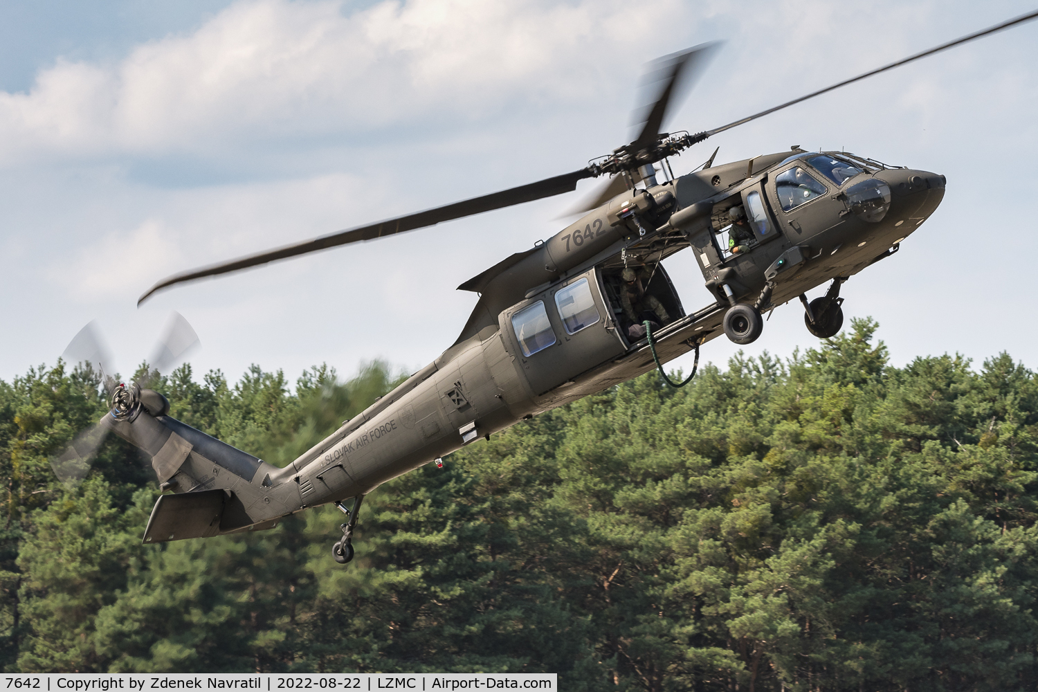 7642, Sikorsky UH-60M Black Hawk C/N 15-27642, SIAF 2022 Malacky