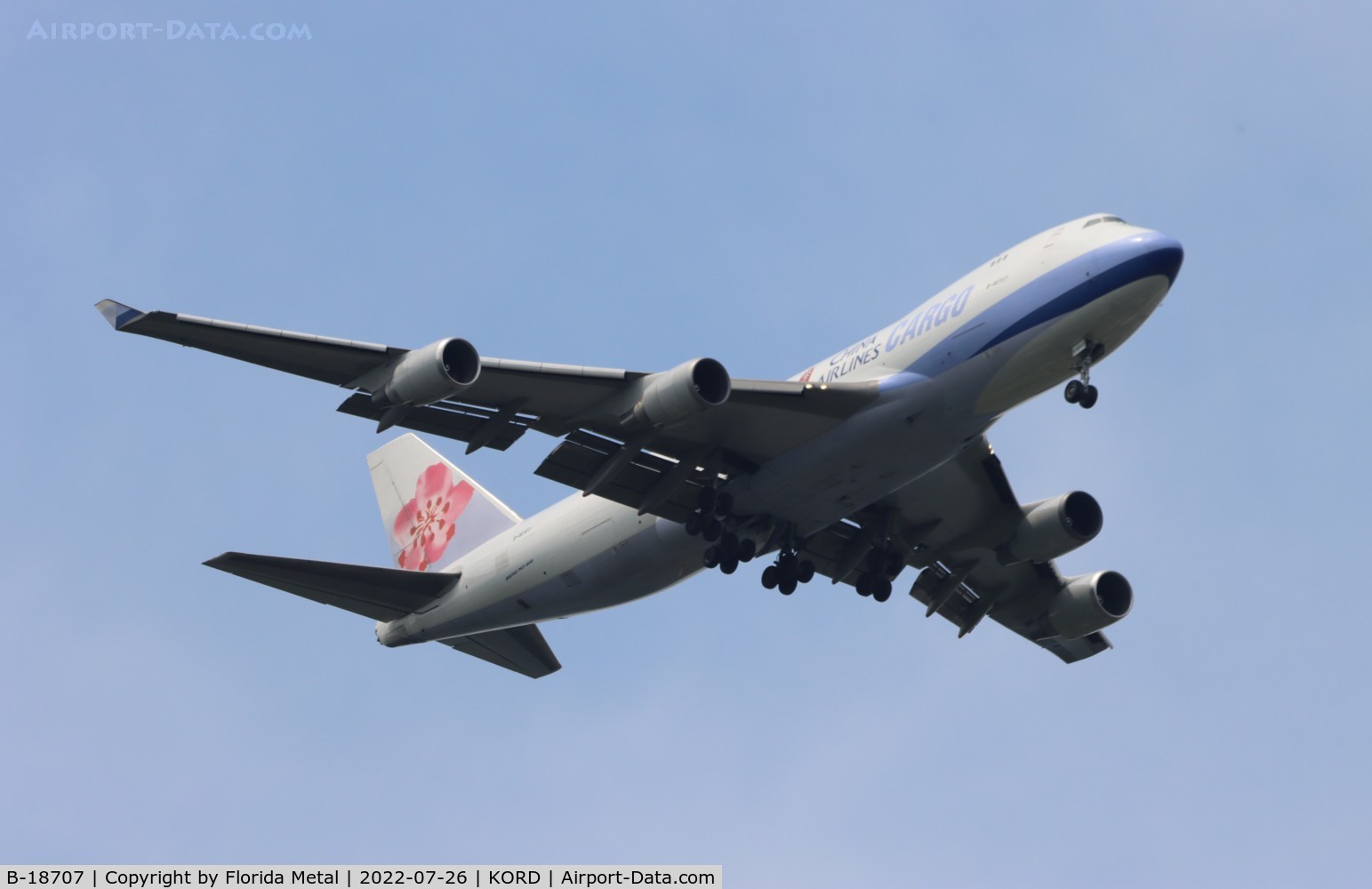 B-18707, 2001 Boeing 747-409F/SCD C/N 30764, China Cargo