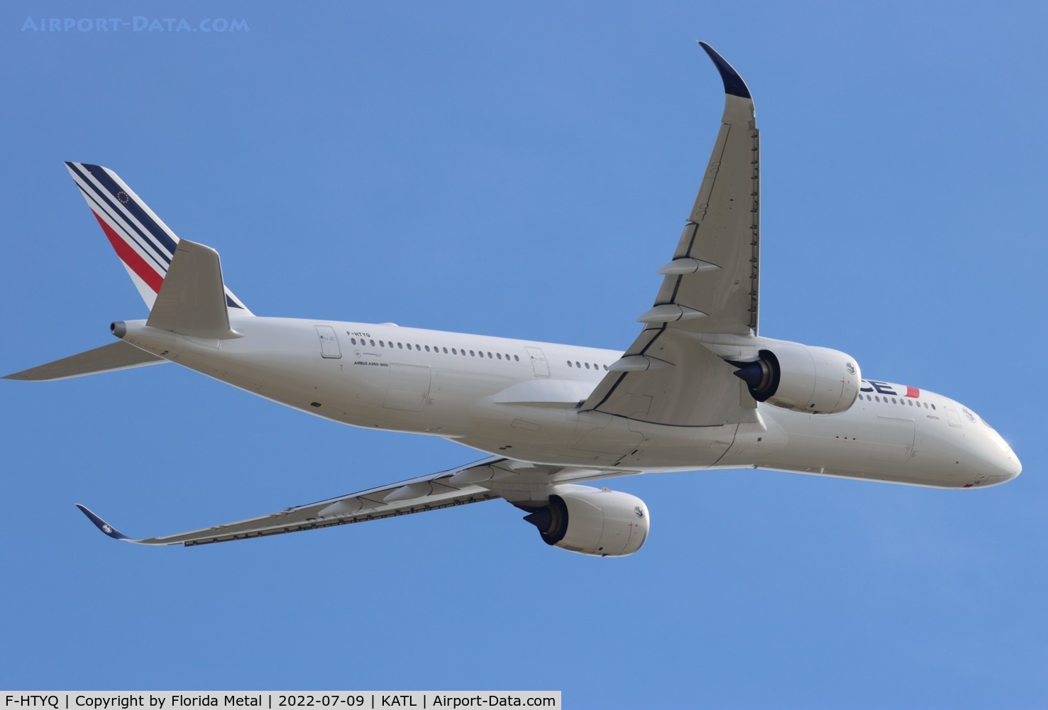 F-HTYQ, 2022 Airbus A350-941 C/N 551, Air France
