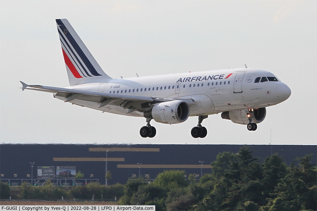 F-GUGI, 2004 Airbus A318-111 C/N 2350, Airbus A318-111, On final rwy 06, Paris-Orly airport (LFPO-ORY)