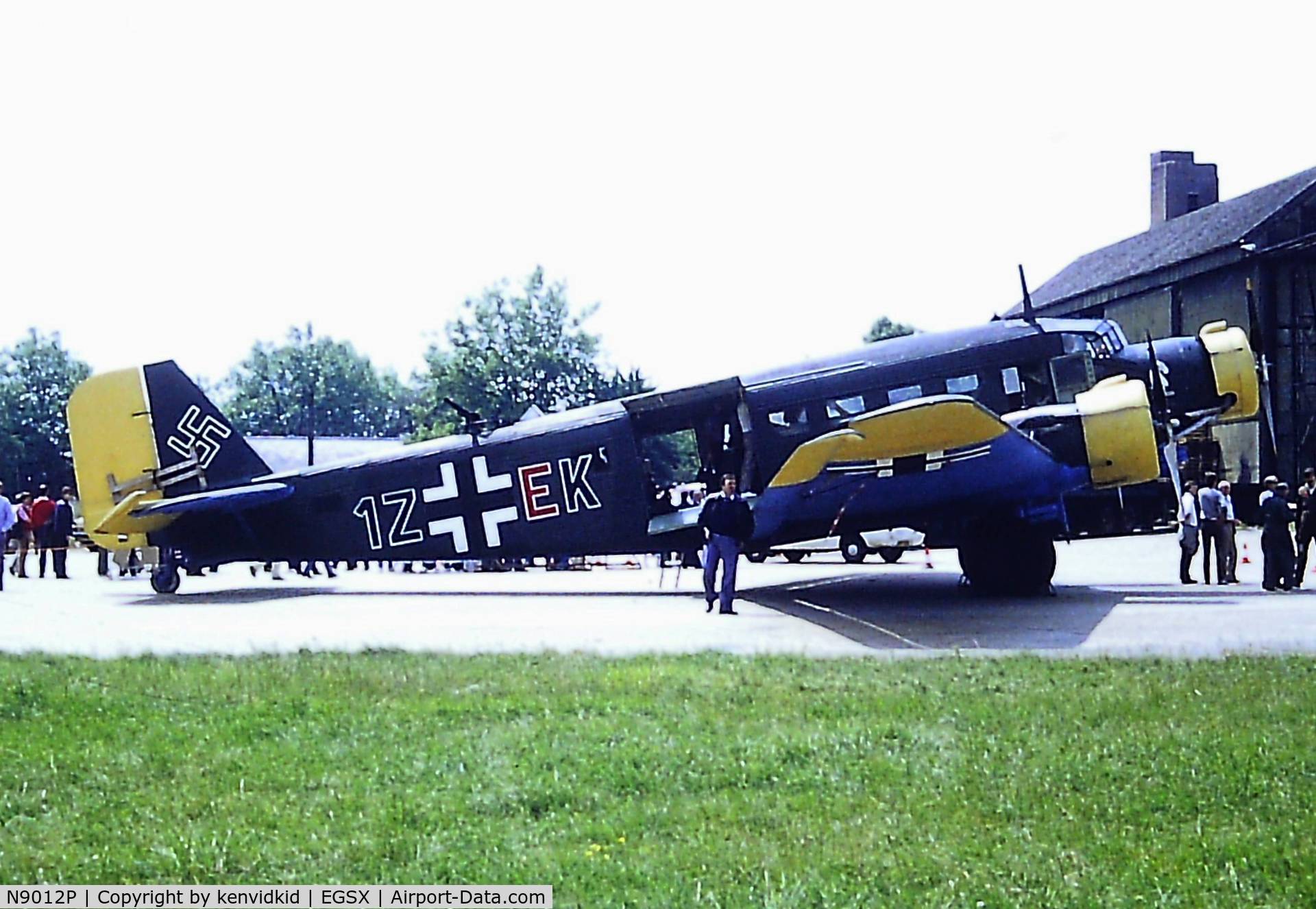 N9012P, Junkers (CASA) 352L (Ju-52) C/N 50, At North Weald.