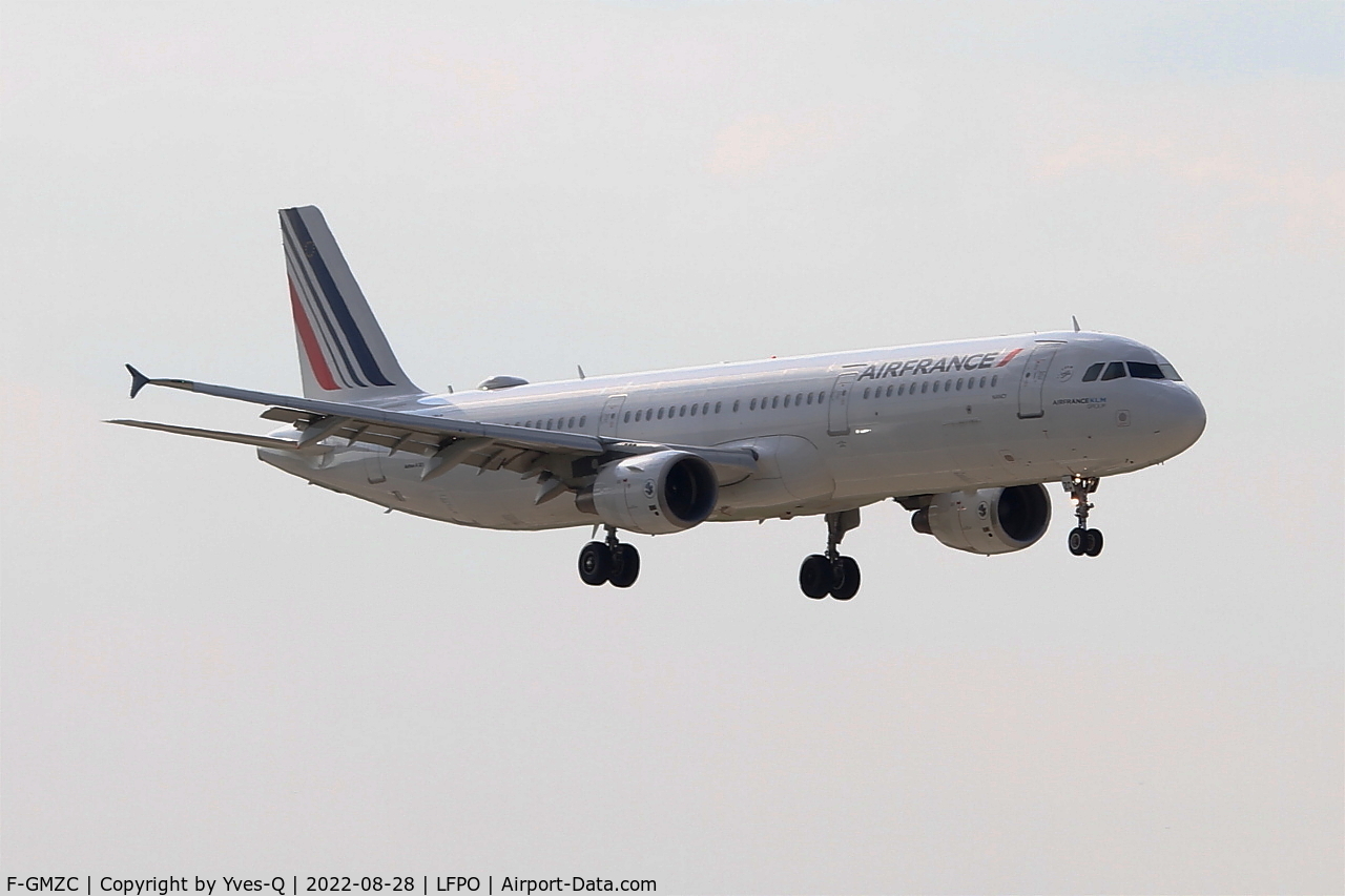 F-GMZC, 1995 Airbus A321-111 C/N 521, Airbus A321-111, On final rwy 06, Paris-Orly airport (LFPO-ORY)