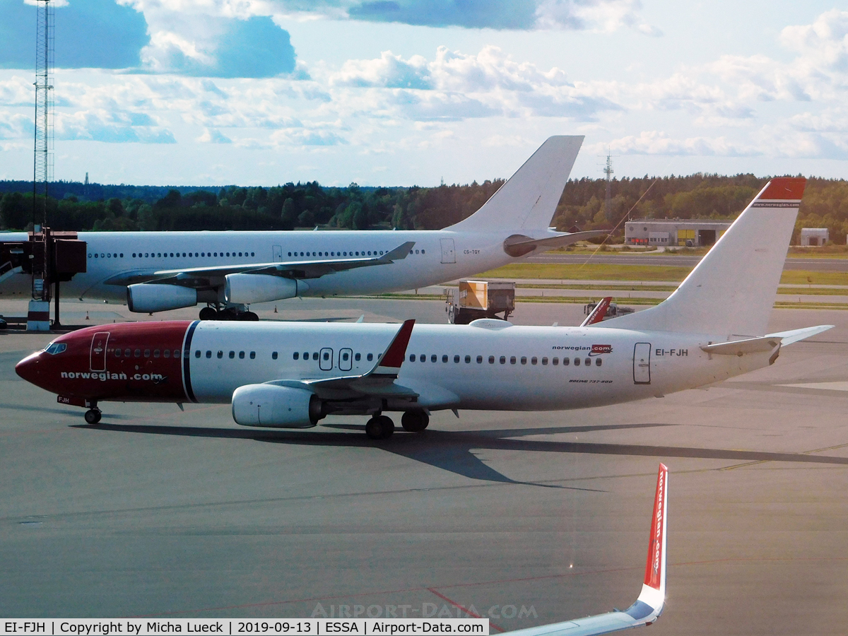 EI-FJH, 2016 Boeing 737-8JP C/N 42071, At Arlanda
