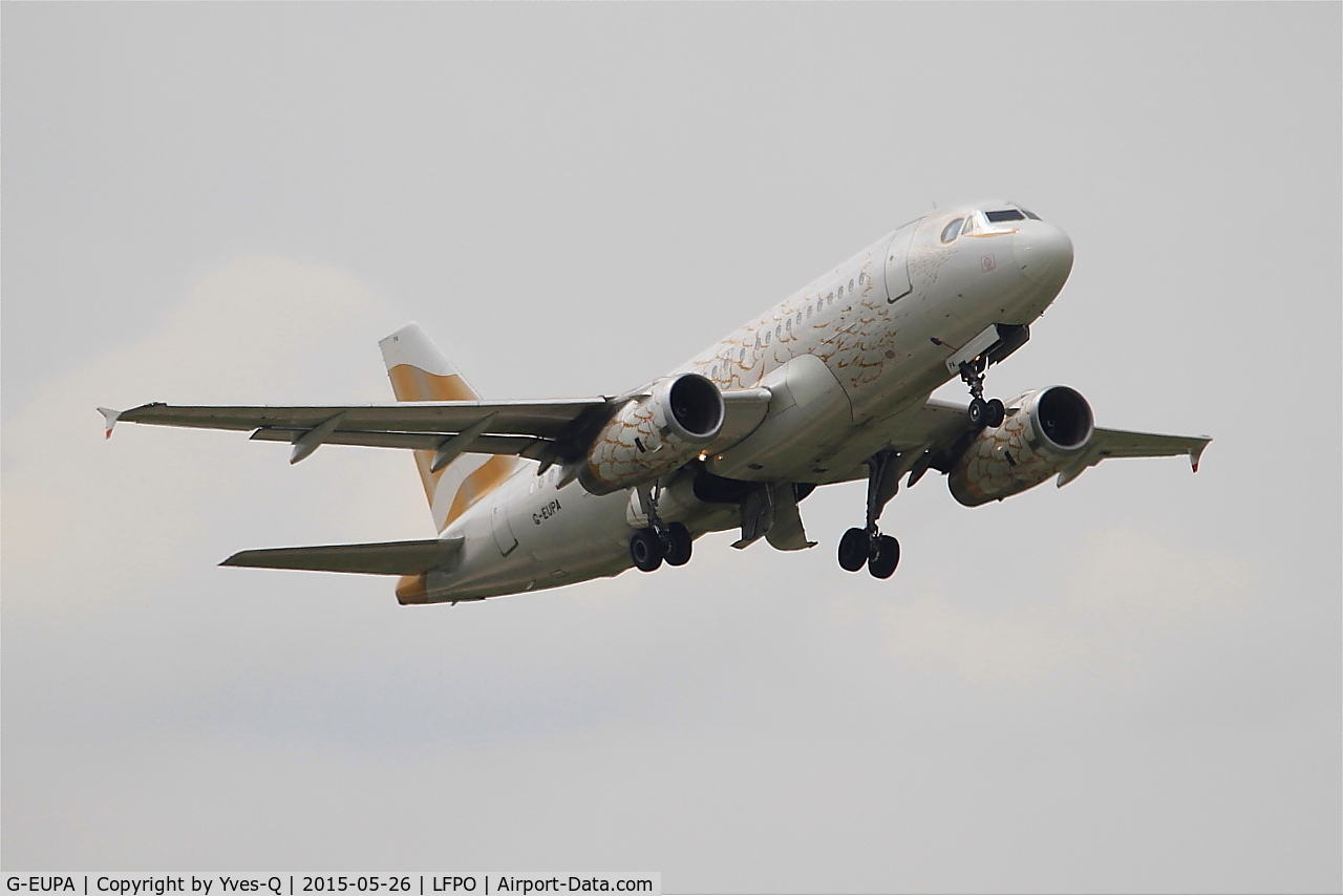 G-EUPA, 1999 Airbus A319-131 C/N 1082, Airbus A319-131, Taking off Rwy 08, Paris-Orly Airport (LFPO-ORY)