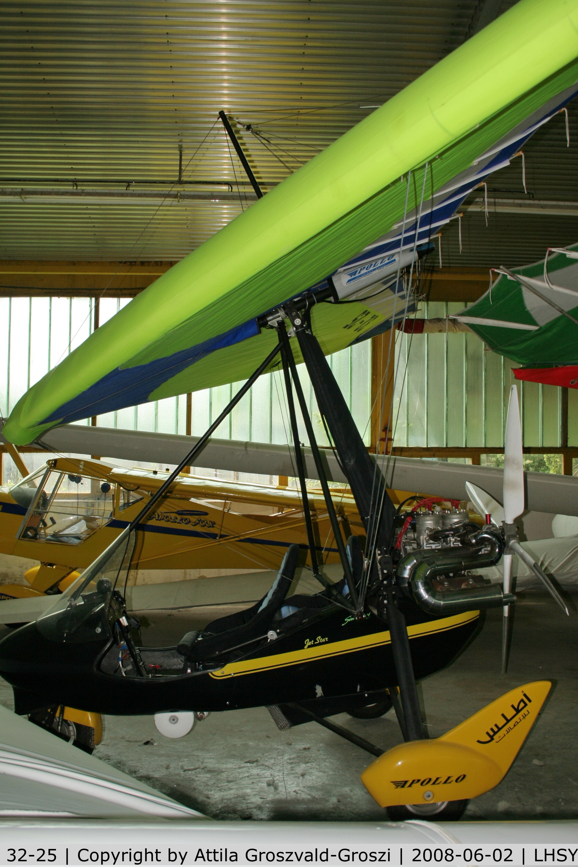 32-25, Halley Apollo Jet Star C/N -., LHSY - Szombathely Airport, Hungary