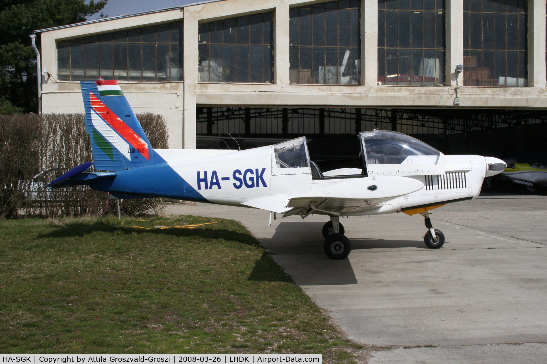 HA-SGK, 1982 Zlin Z-142 C/N 0346, LHDK - Dunakeszi Airport, Hungary