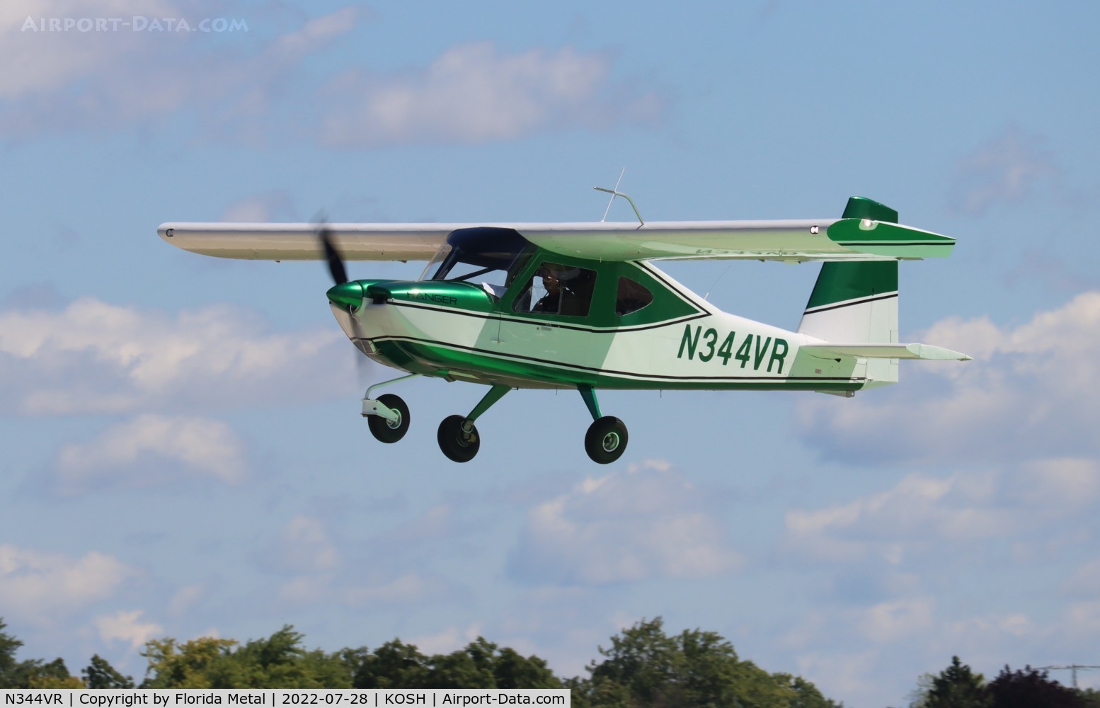 N344VR, 2022 Vashon Aircraft Ranger R7 C/N 10194, OSH 2022