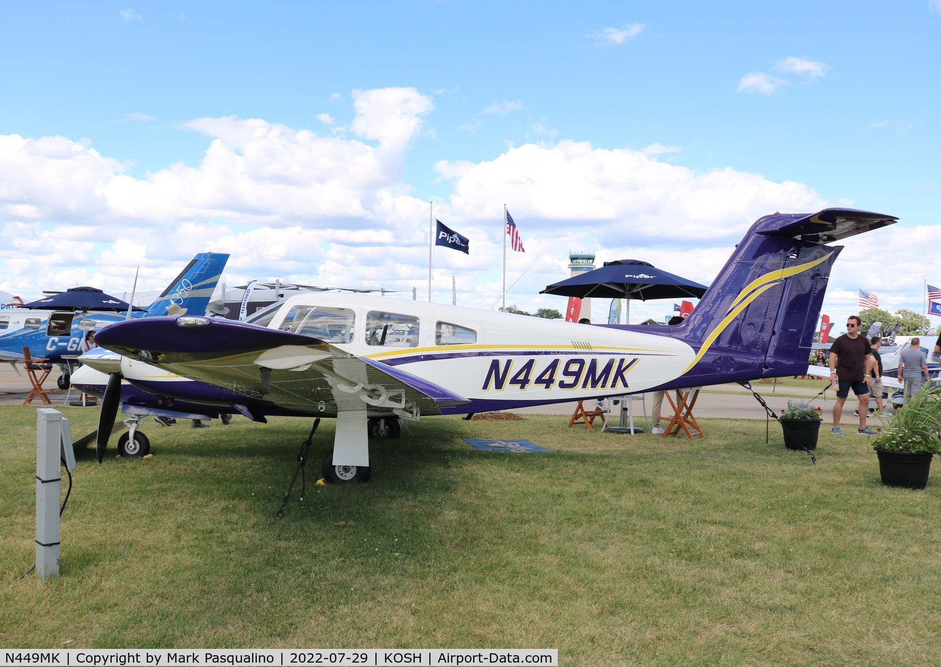 N449MK, 2022 Piper PA-44-180 Seminole C/N 4496534, Piper PA-44-180