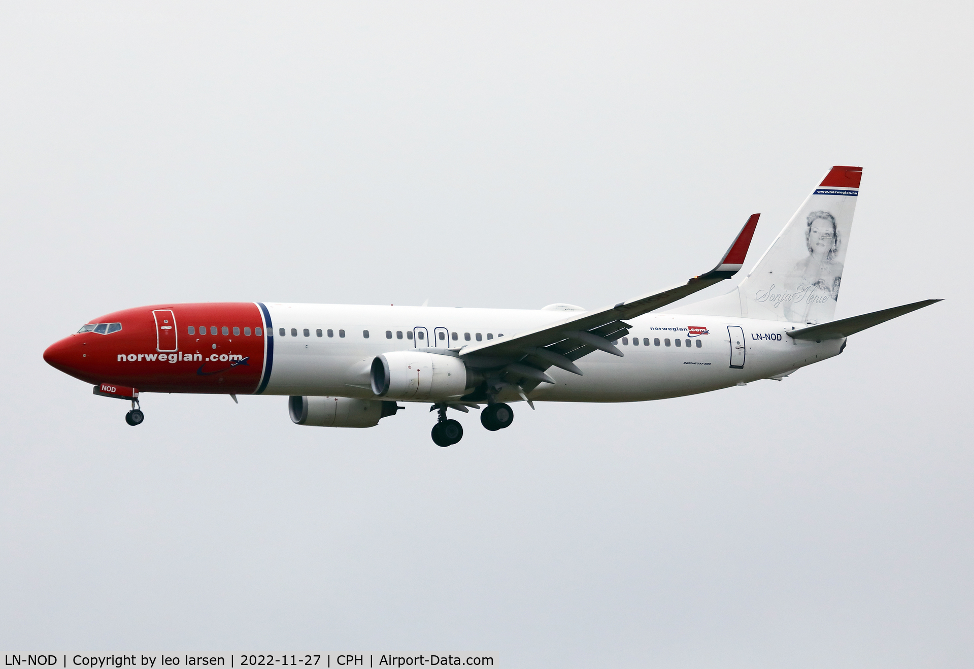 LN-NOD, 2008 Boeing 737-8Q8 C/N 35280, Copenhagen 27.11.2022