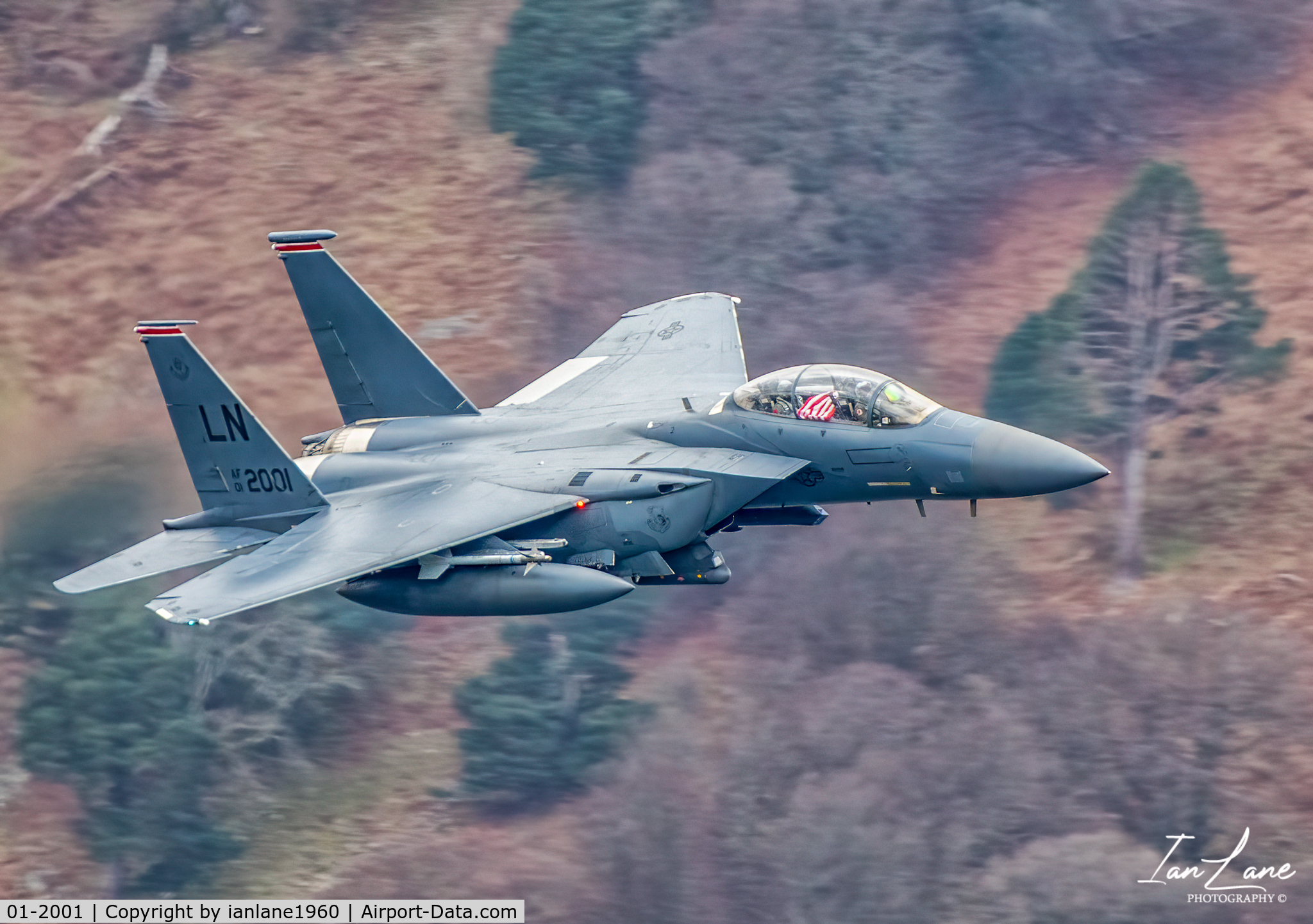 01-2001, 2001 McDonnell Douglas F-15E Strike Eagle C/N 1372/E233, LFA17 Ullswater