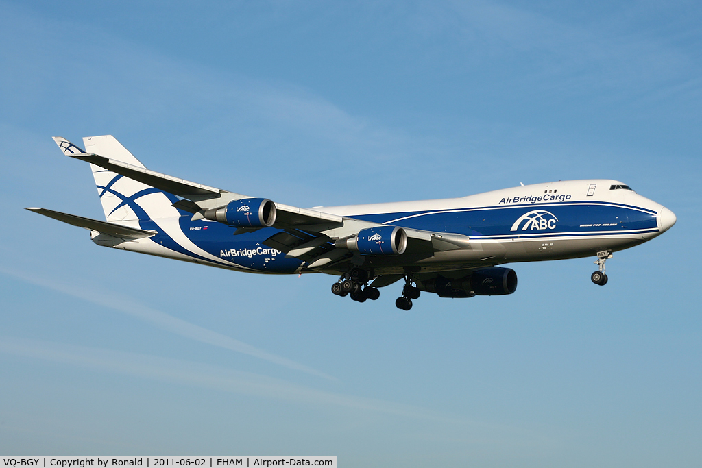 VQ-BGY, 2005 Boeing 747-428F/ER/SCD C/N 33097, at spl