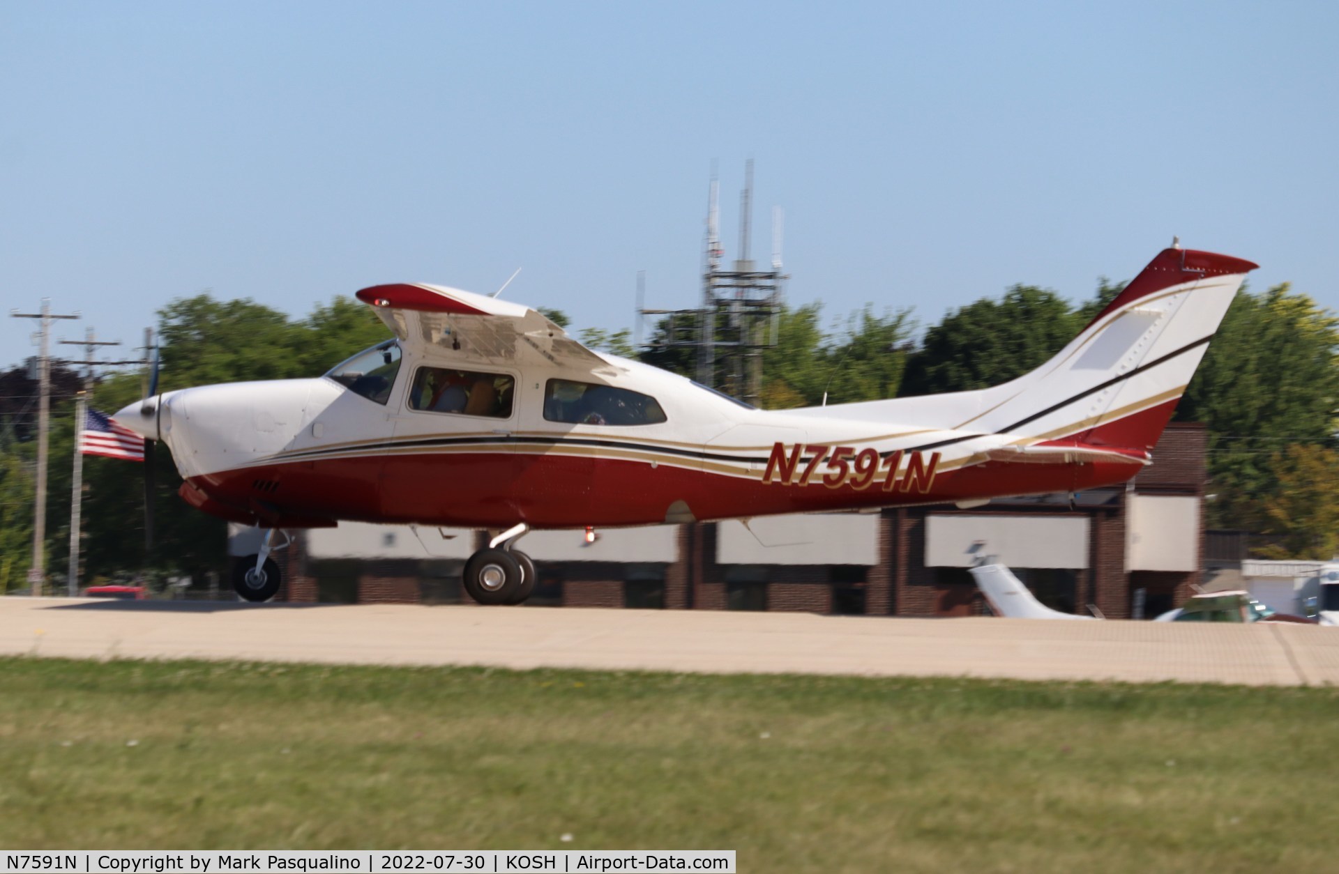 N7591N, Cessna T210N Turbo Centurion C/N 21063240, Cessna T210N