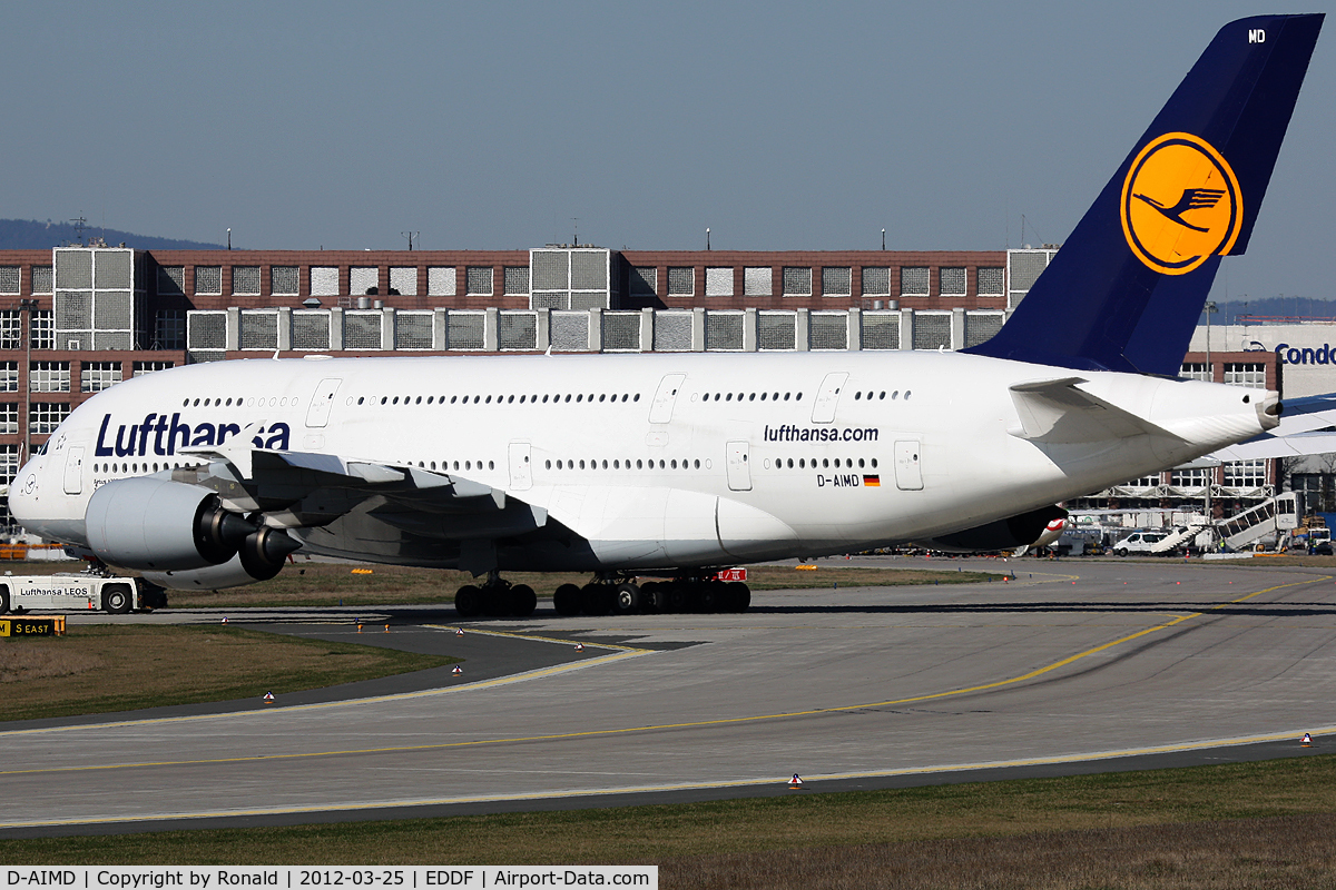 D-AIMD, 2010 Airbus A380-841 C/N 048, at fra