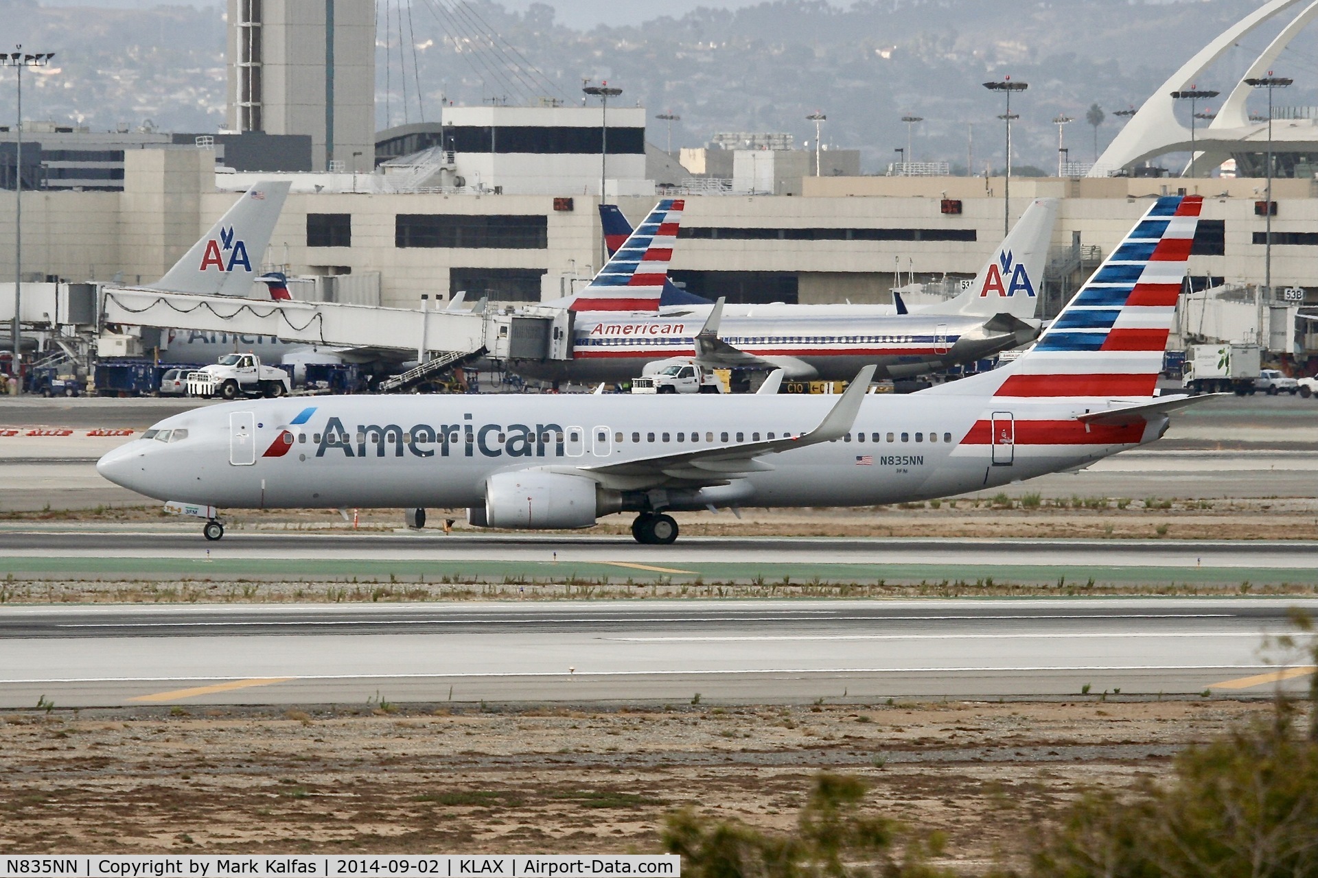 N835NN, 2010 Boeing 737-823 C/N 29577, American Boeing 737-823, N835NN at LAX