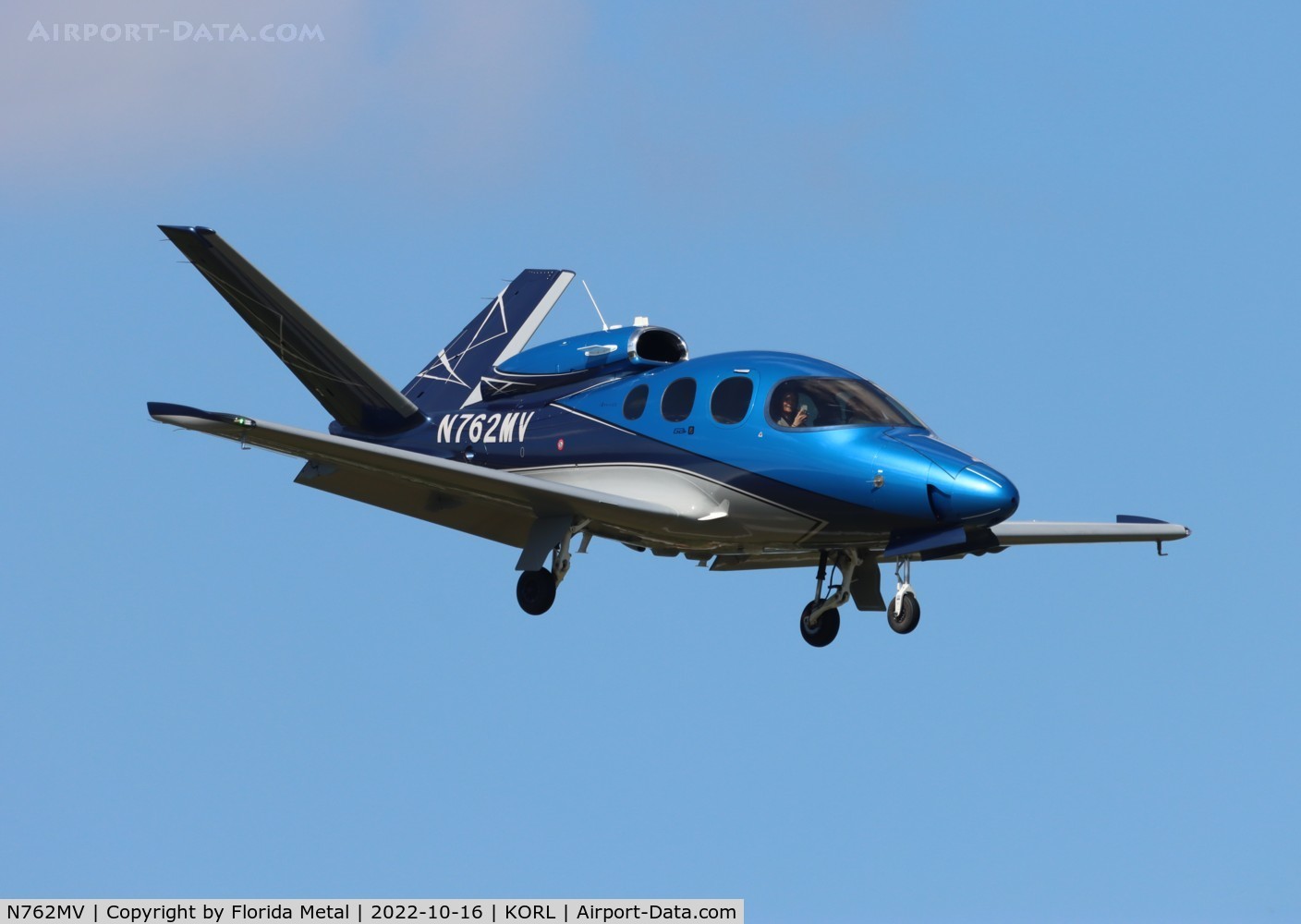 N762MV, 2022 Cirrus SF50 C/N 0363, Cirrus Jet